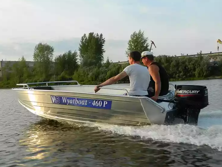 Алюминиевая лодка Wyatboat-460 P в Салавате