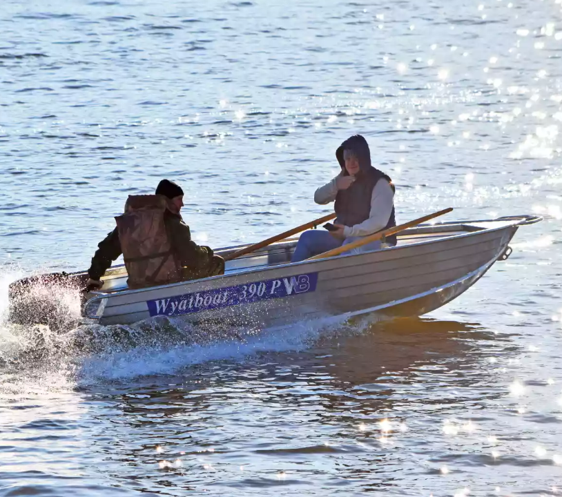 Алюминиевая лодка Wyatboat-390 P в Салавате