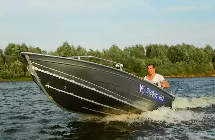 Алюминиевая лодка Wyatboat-460 P в Салавате