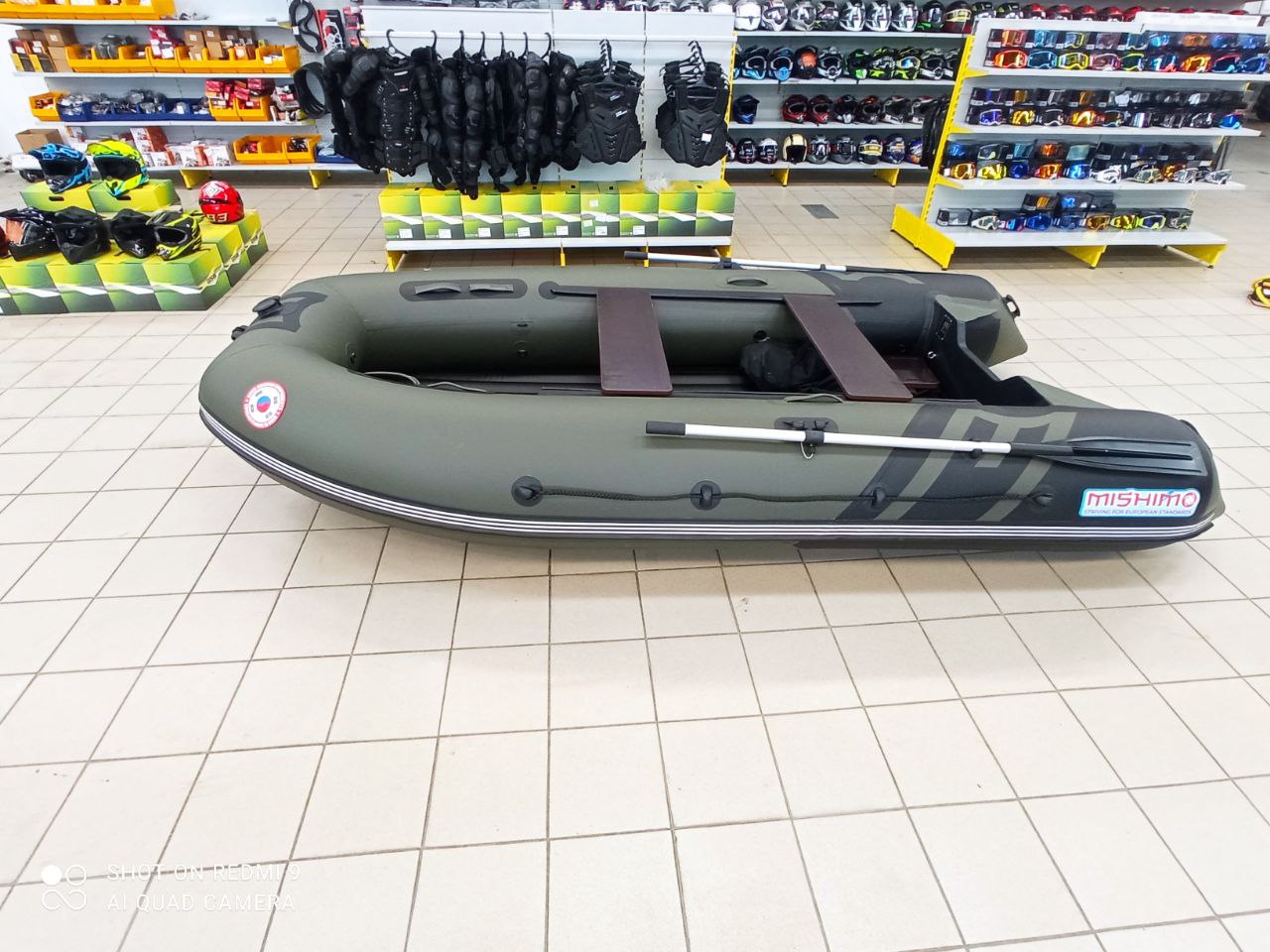 Лодка MISHIMO RIVER JET 390 под водомет в Салавате