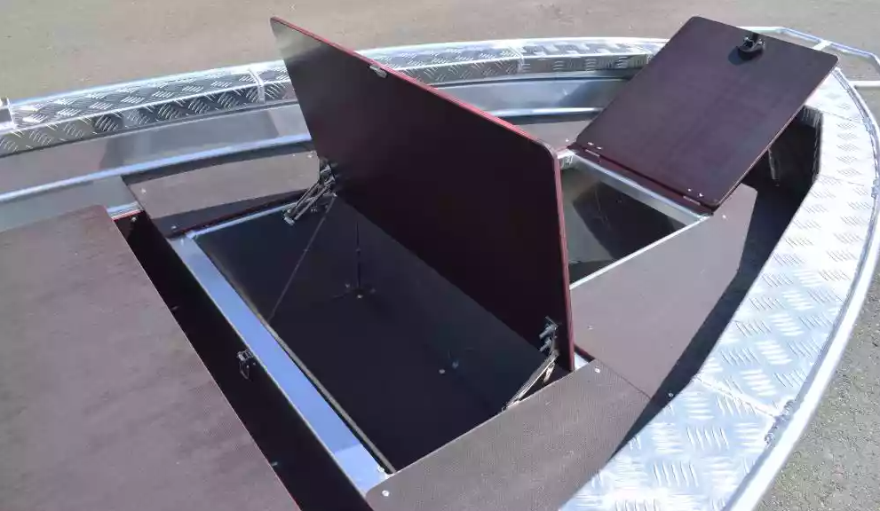 Алюминиевая лодка Wyatboat-390Р Fish в Салавате