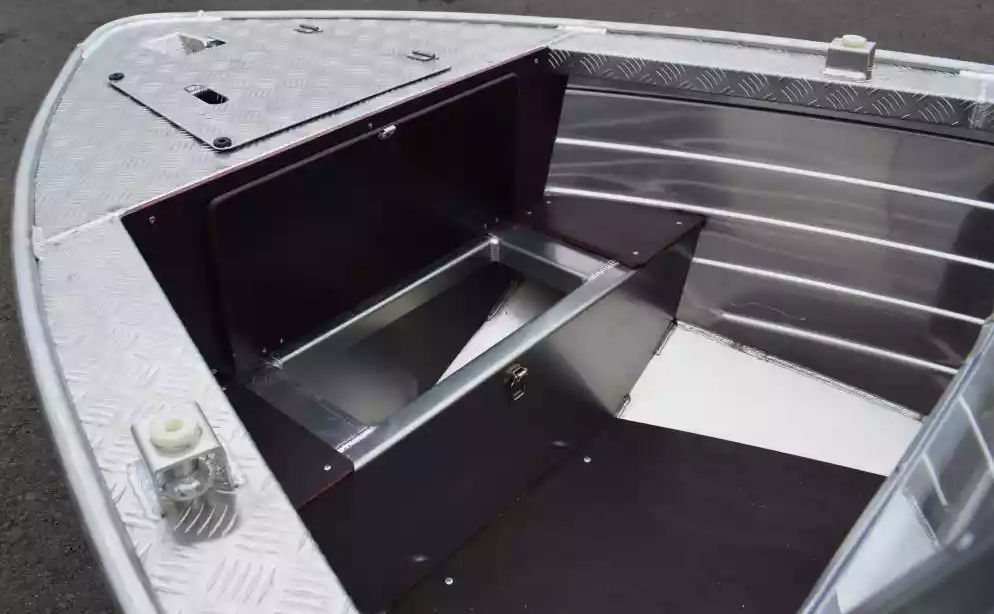 Алюминиевая лодка Wyatboat-390 DCM Увеличенный борт в Салавате
