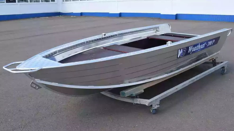 Алюминиевая лодка Wyatboat-390Р Fish в Салавате