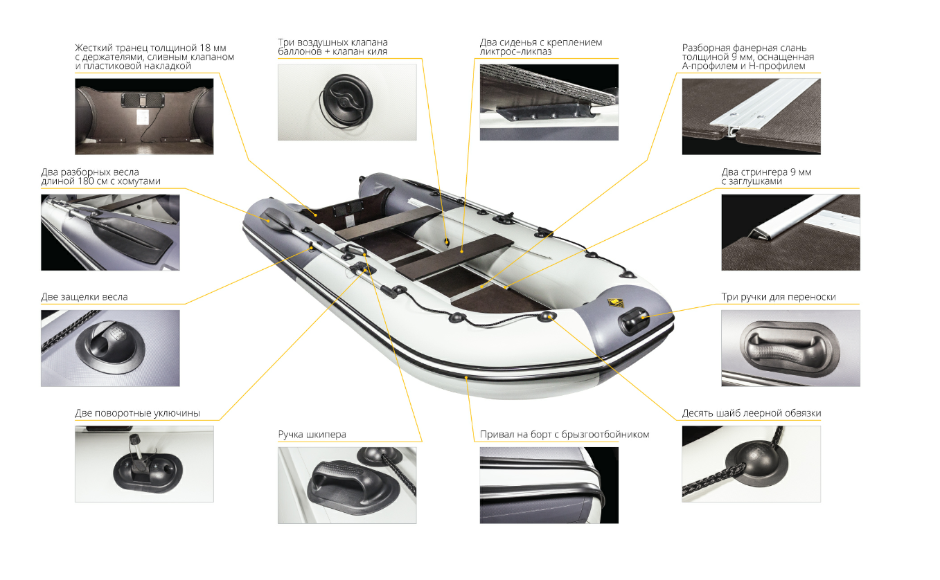 Лодка Ривьера Компакт 2900 СК в Салавате