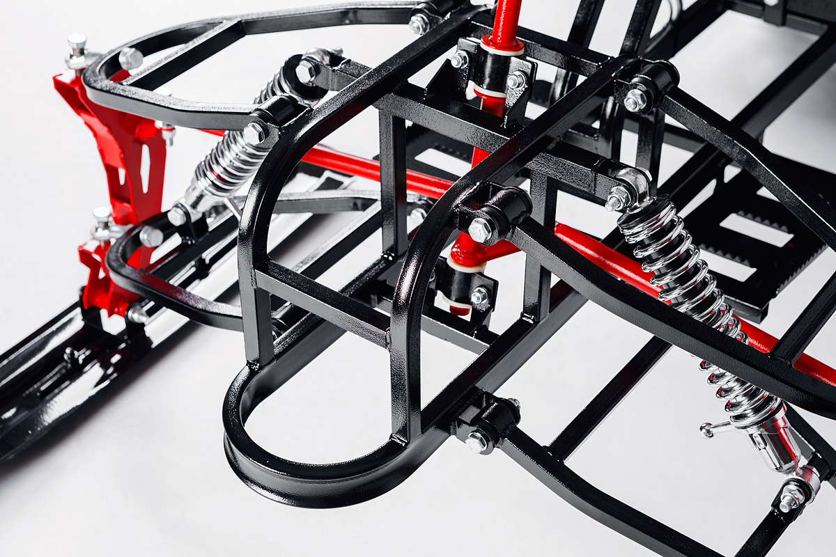 Лыжный модуль IKUDZO TERRAIN с подогревом ручек металлические лыжи в Салавате