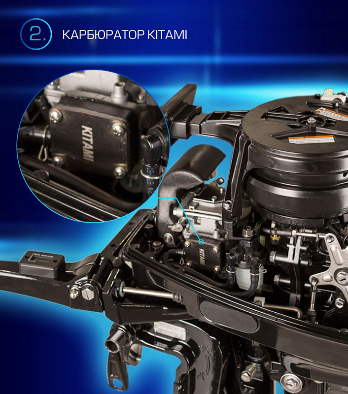 Лодочный мотор MARLIN PROLINE MP 9.9(20) AMHL FORCE в Салавате