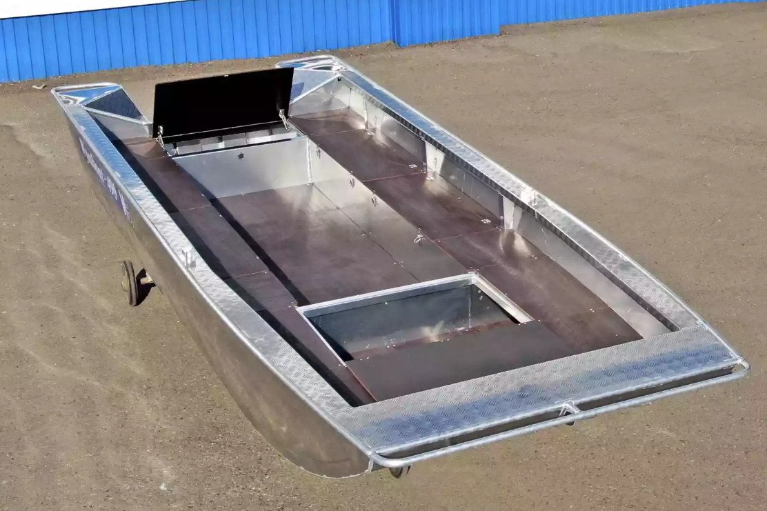 Алюминиевая лодка Wyatboat-490 Jonboat в Салавате