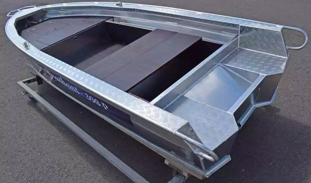 Алюминиевая лодка Wyatboat-390Р Fish в Салавате
