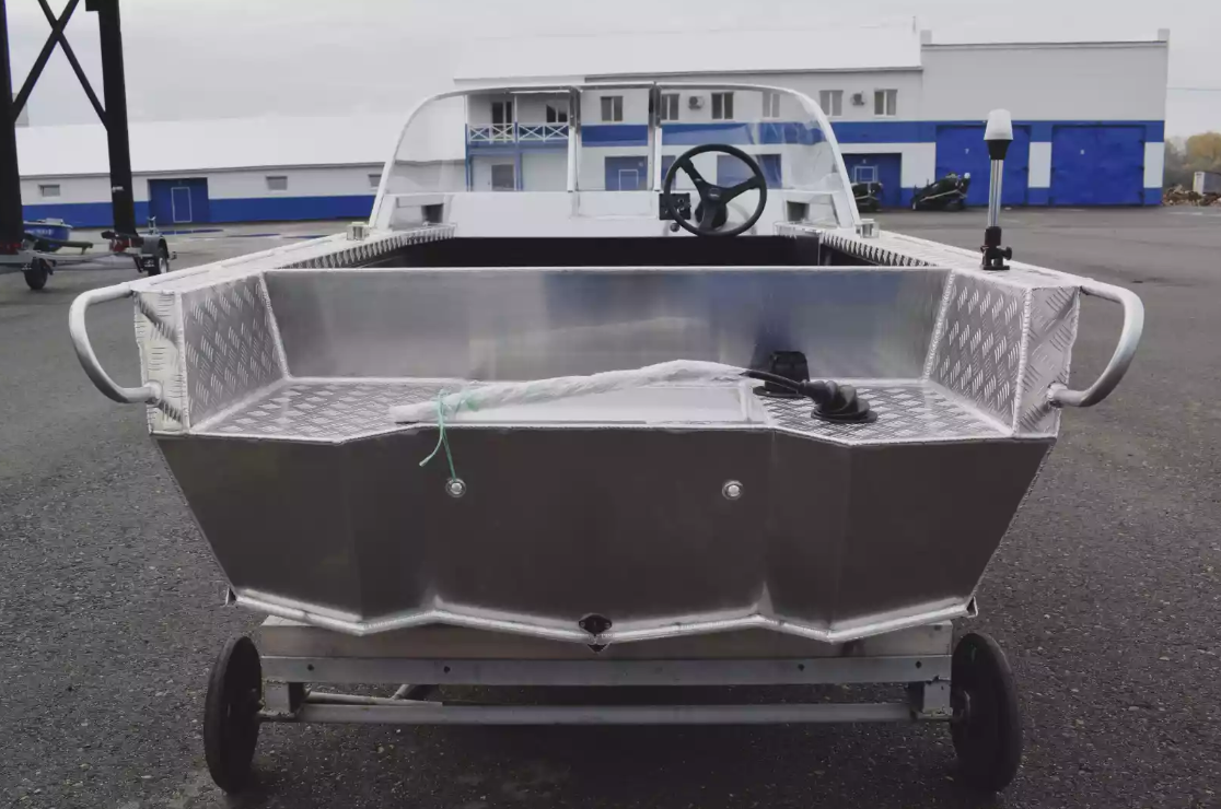 Алюминиевая лодка Wyatboat-390 Pro в Салавате