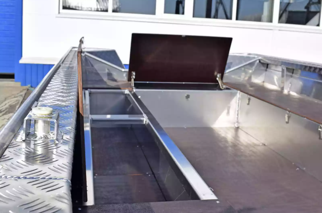 Алюминиевая лодка Wyatboat-490 Jonboat в Салавате