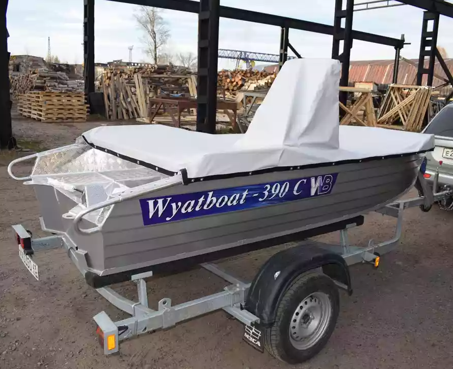 Алюминиевая лодка Wyatboat-390 C в Салавате
