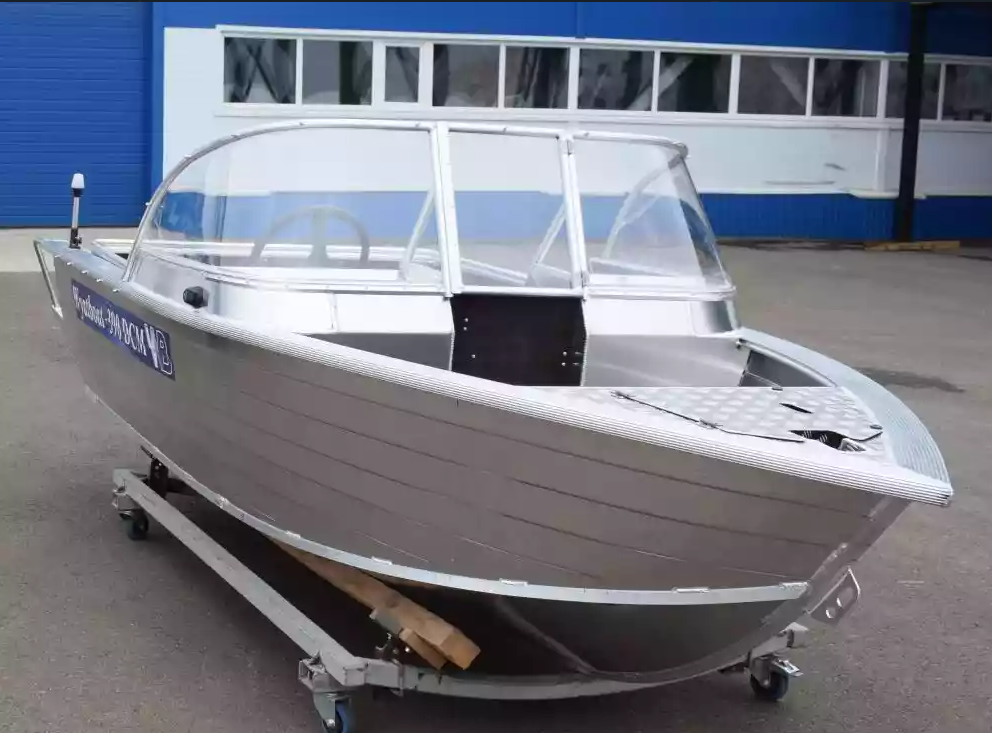Алюминиевая лодка Wyatboat-390 DCM Увеличенный борт в Салавате