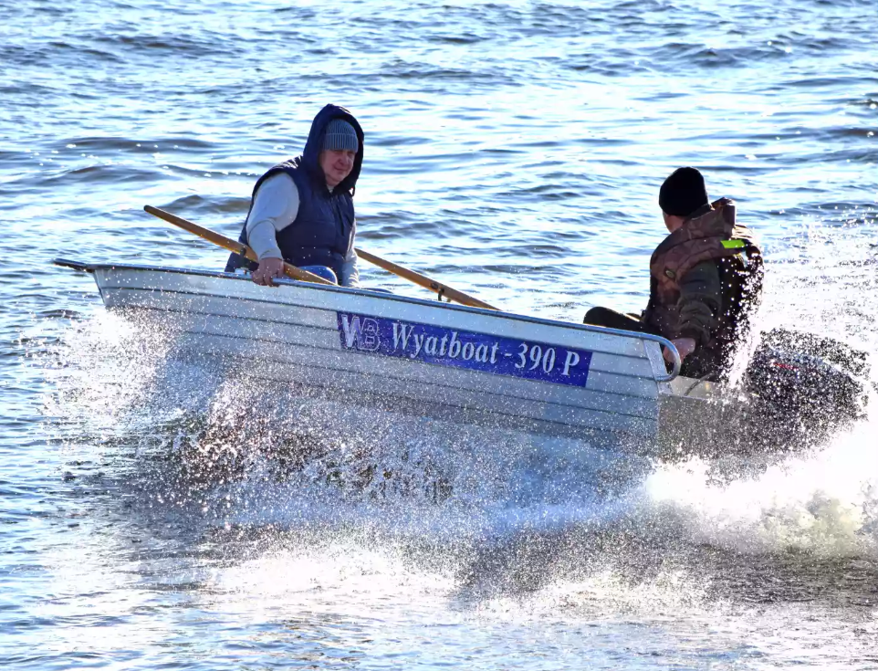 Алюминиевая лодка Wyatboat-390 P в Салавате