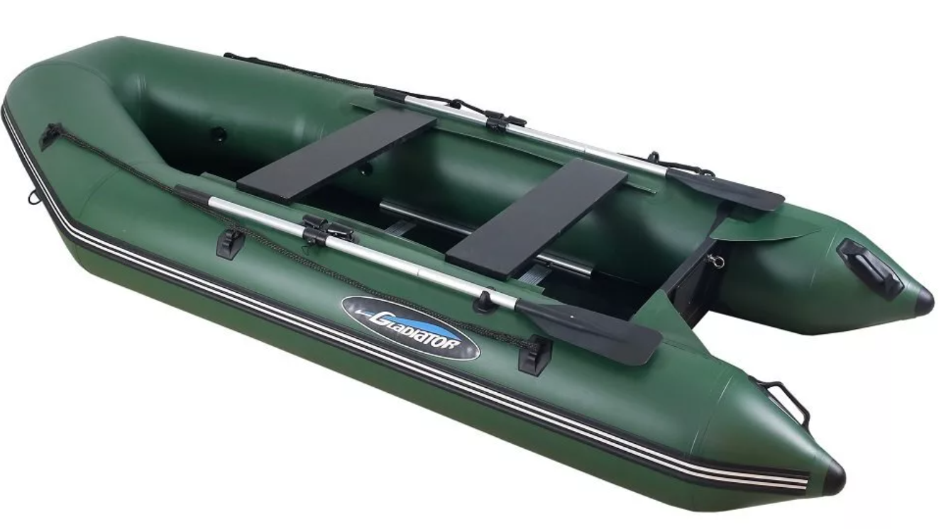 МОТОРНО-ГРЕБНАЯ ЛОДКА ПВХ GLADIATOR A 280 ТК С ФАНЕРНЫМ ДНОМ в Салавате