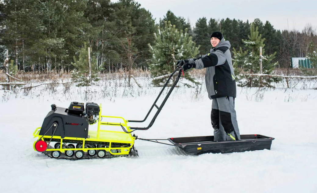 Мотобуксировщик Бурлак ХОЗЯИН-1 (капот ткань) в Салавате