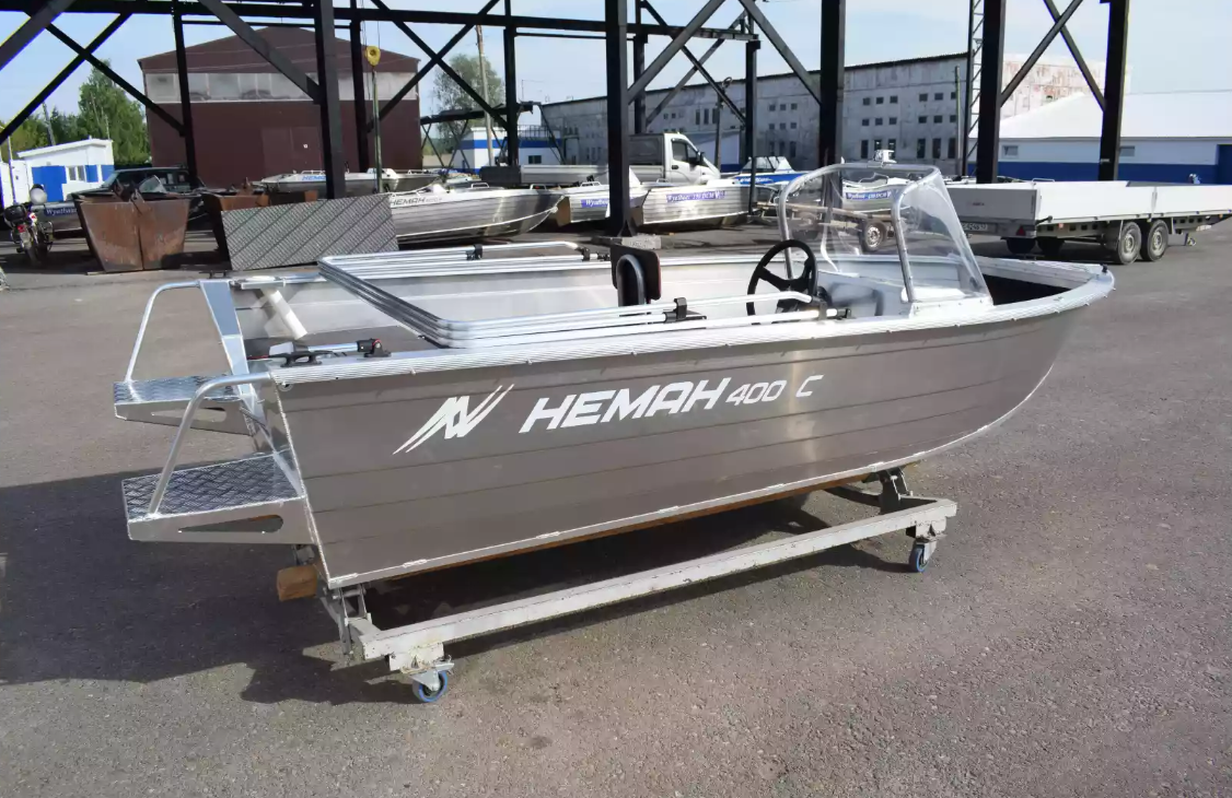 Алюминиевая лодка Неман-400 С в Салавате