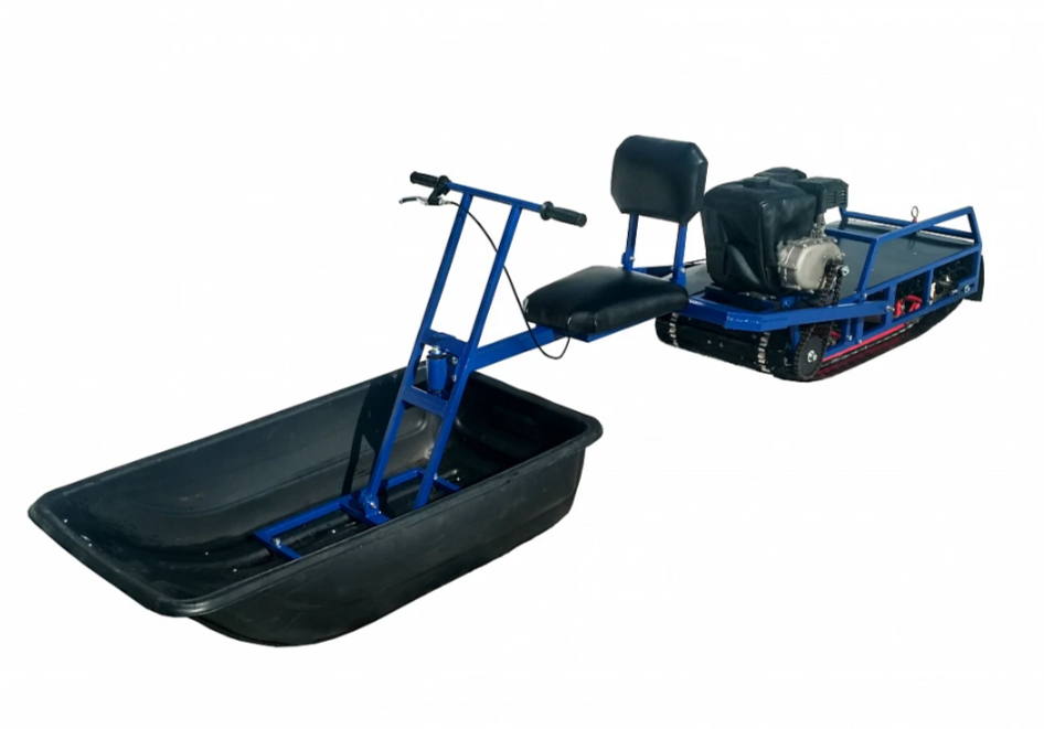 Мотобуксировщик толкач Альбатрос-XL8 с модулем. С фарой, склизы в Салавате