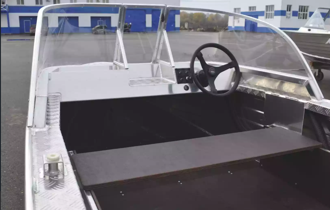 Алюминиевая лодка Wyatboat-390 Pro в Салавате