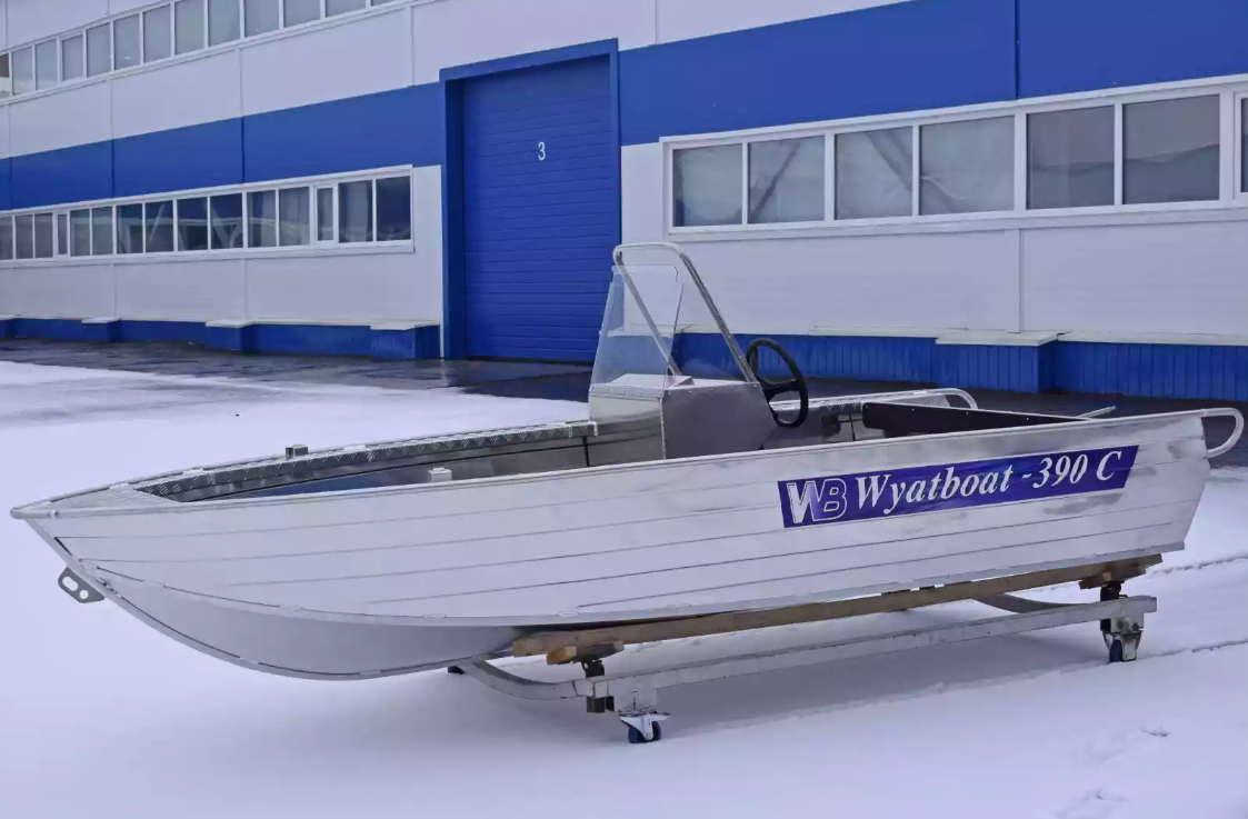 Алюминиевая лодка Wyatboat-390 C в Салавате