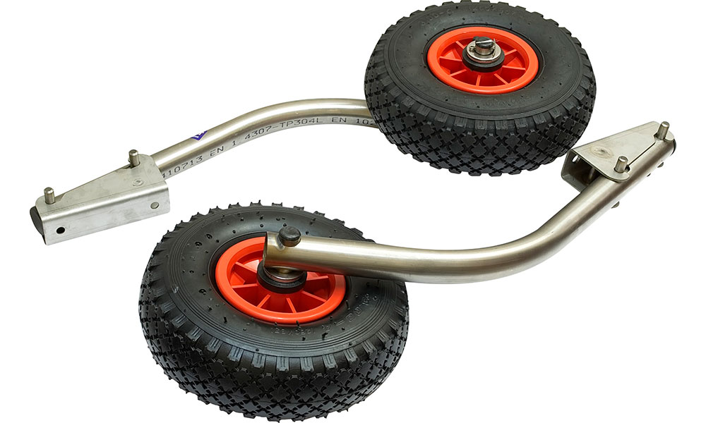 Транцевые колеса модульные для нднд из нержавеющей стали в Салавате