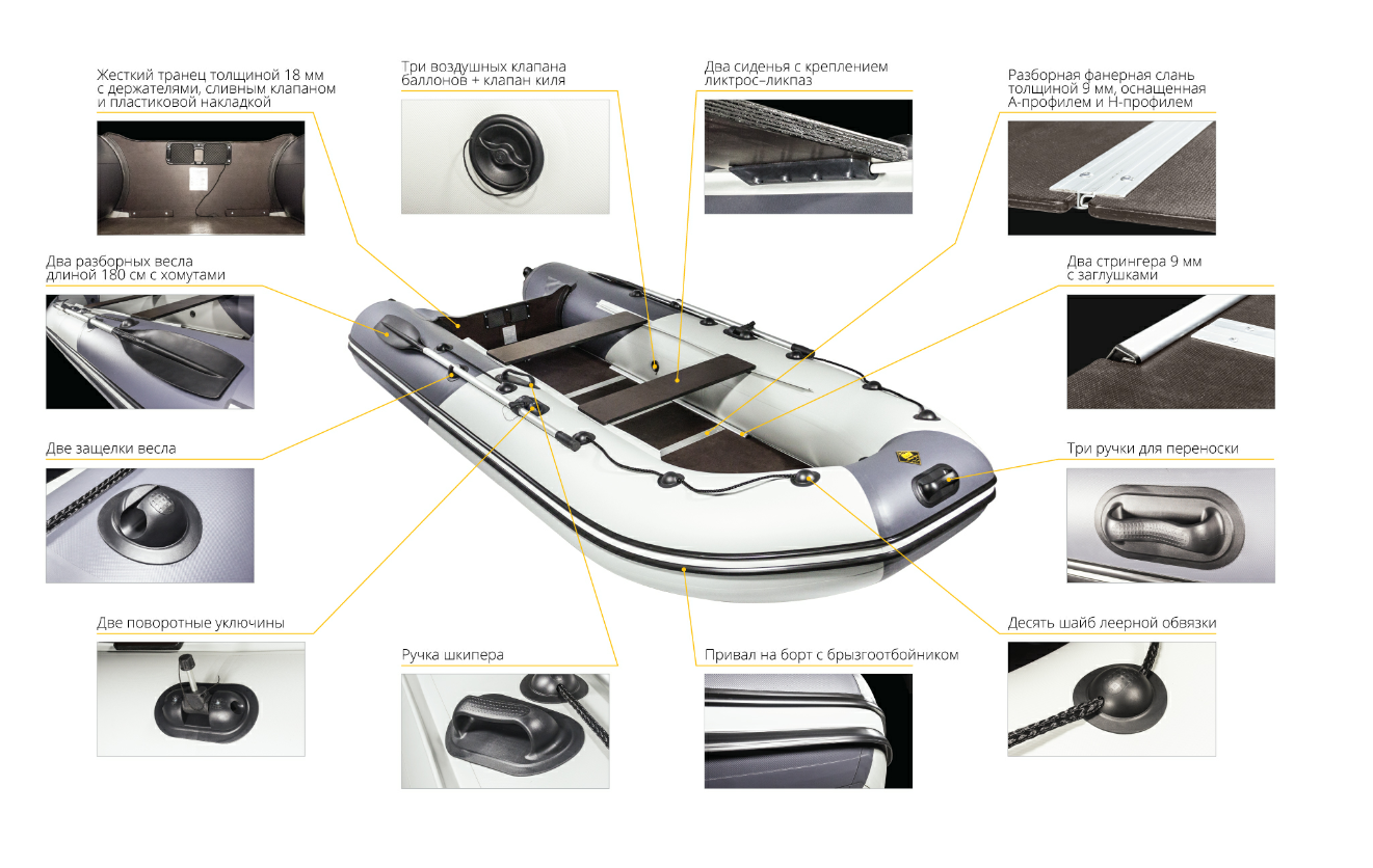 Лодка Ривьера Компакт 3600 СК в Салавате