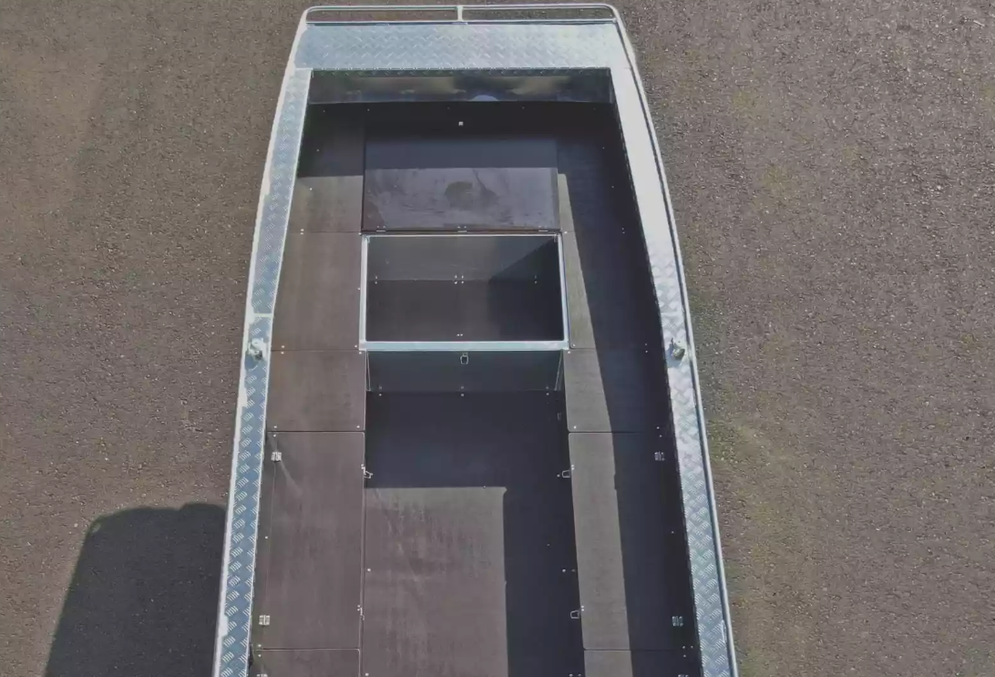 Алюминиевая лодка Wyatboat-490 Jonboat в Салавате