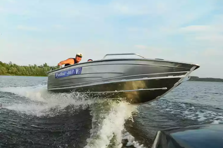 Алюминиевая лодка Wyatboat-460 P в Салавате