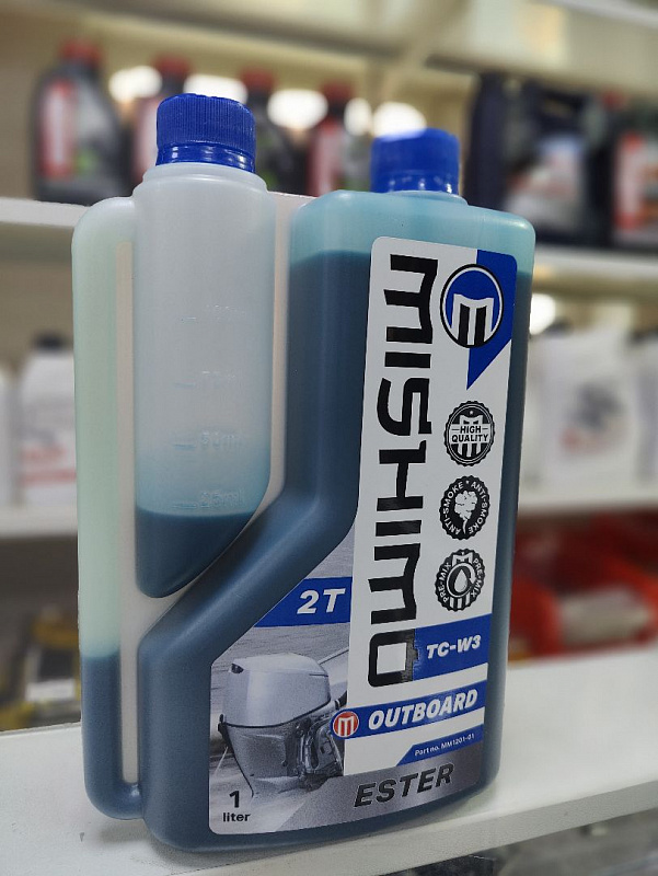 Масло MISHIMO 2T OUTBOARD (ESTER) полусинтетика 1 л в Салавате