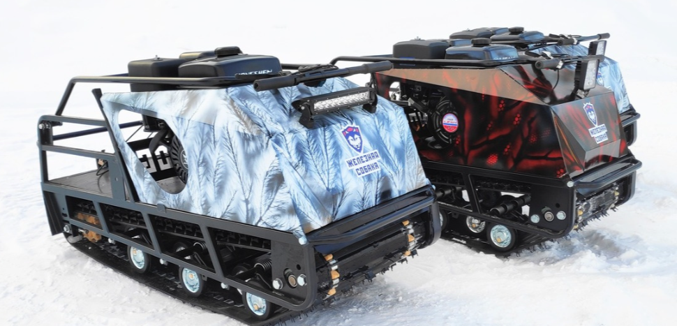 Мотобуксировщик Irondog (Железная собака) M500 20  Камуфляж Охотник в Салавате