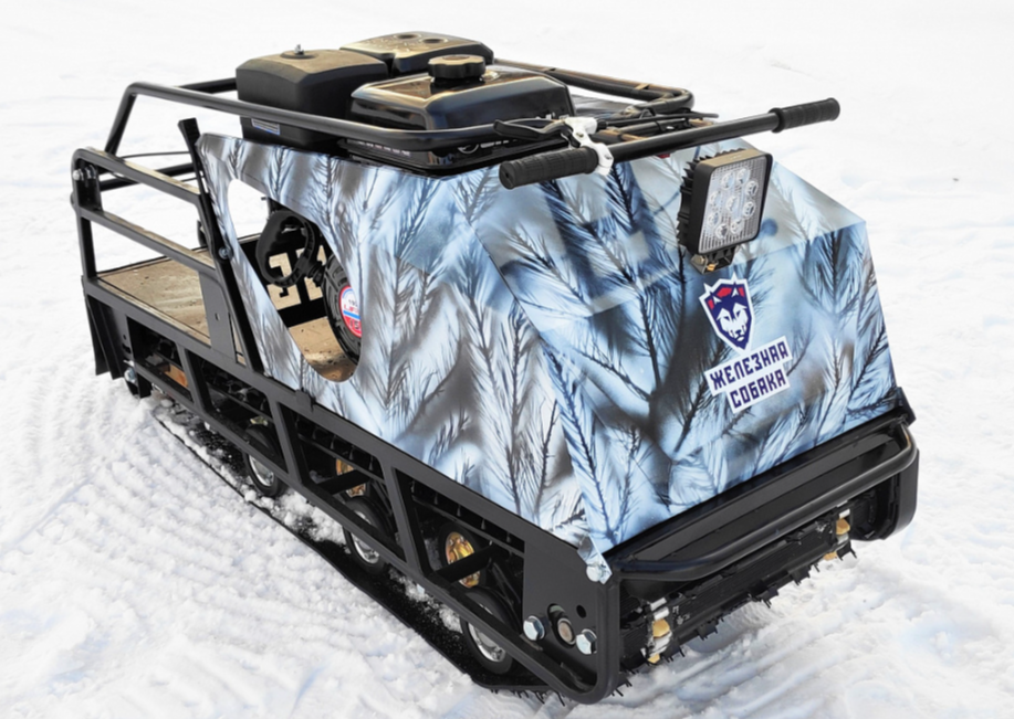 Мотобуксировщик Irondog (Железная собака) M500 20  Камуфляж Охотник в Салавате