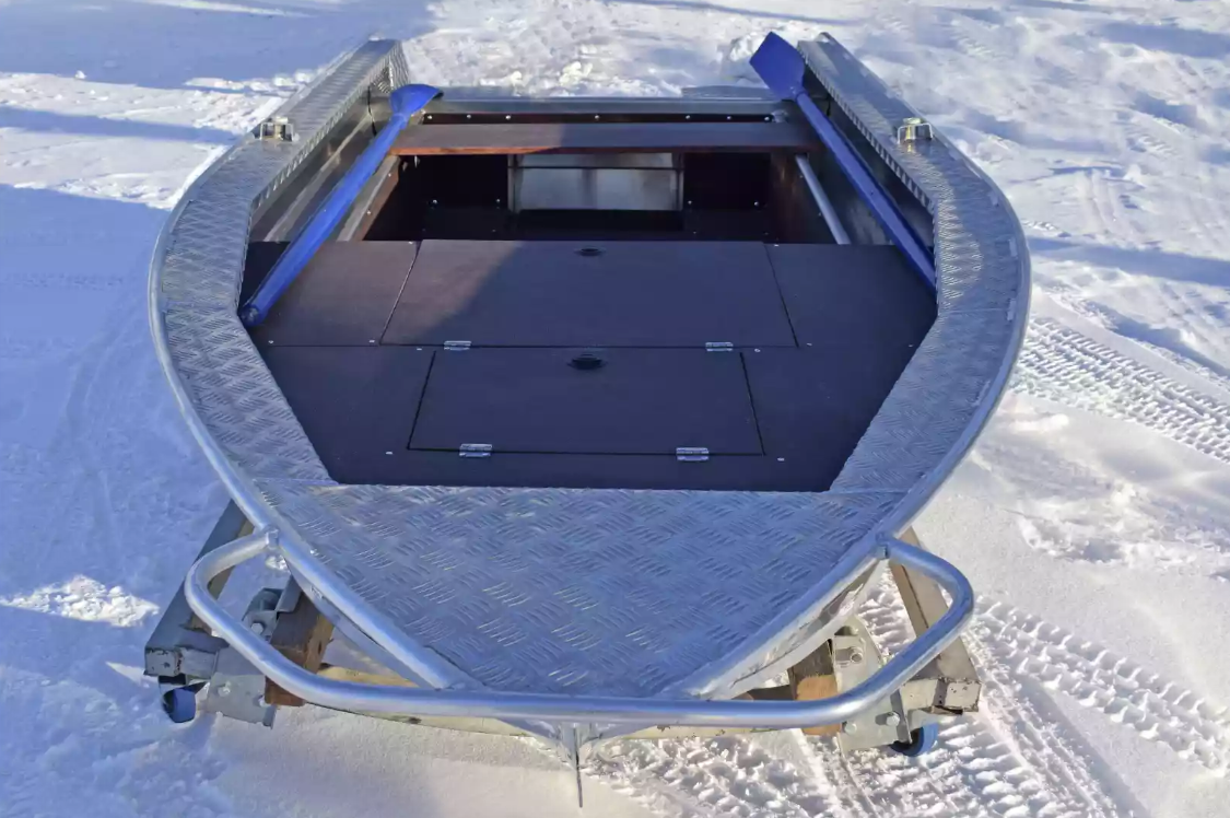 Алюминиевая лодка Wyatboat-370 Р FISH в Салавате