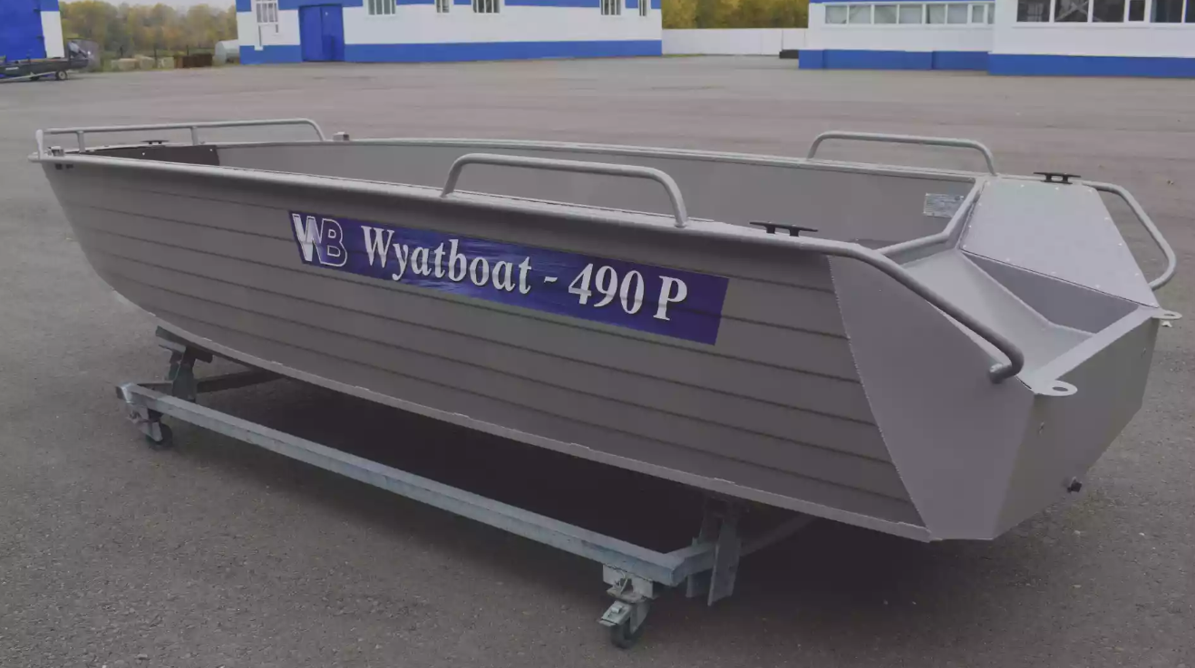 Алюминиевая лодка Wyatboat-490 P в Салавате