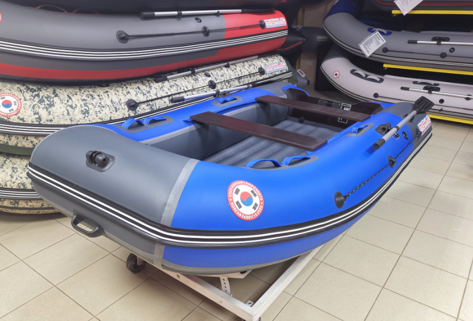 КОМПЛЕКТ Лодка MISHIMO PRO 350 + ЛОДОЧНЫЙ МОТОР MARLIN MP 9.9 (20) AMHS PRO в Салавате