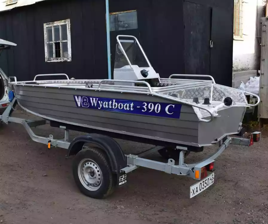 Алюминиевая лодка Wyatboat-390 C в Салавате