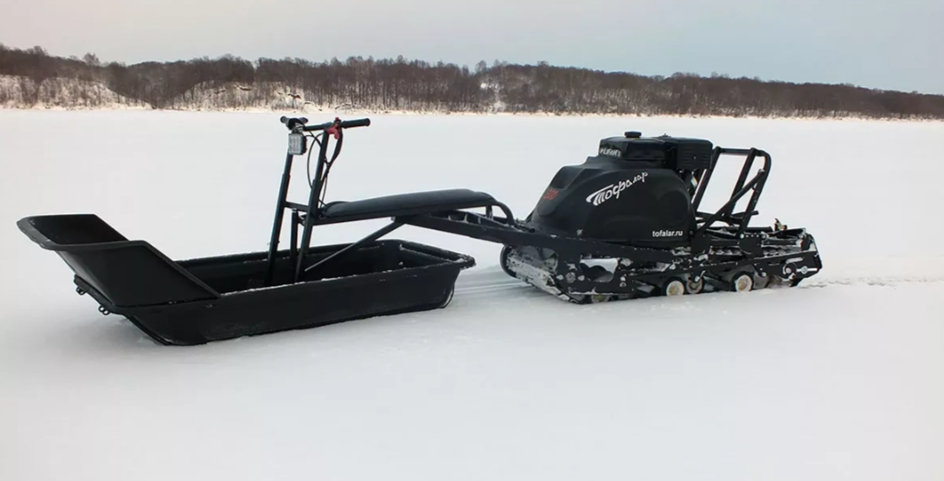 Мотобуксировщик Тофалар 500 с модулем Толкач в Салавате
