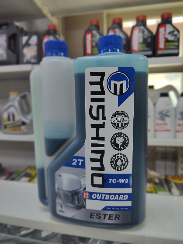 Масло MISHIMO 2T OUTBOARD (ESTER) полусинтетика 1 л в Салавате