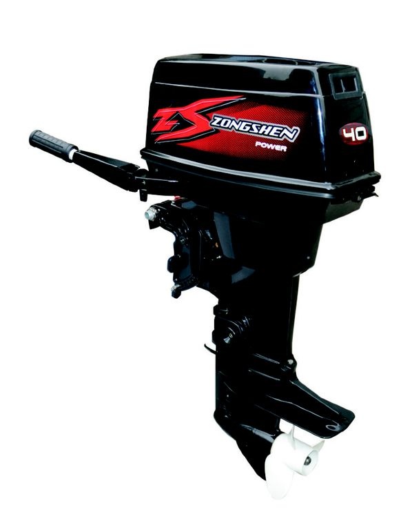 Лодочный мотор Zongshen T40 (+руль+пульт) в Салавате