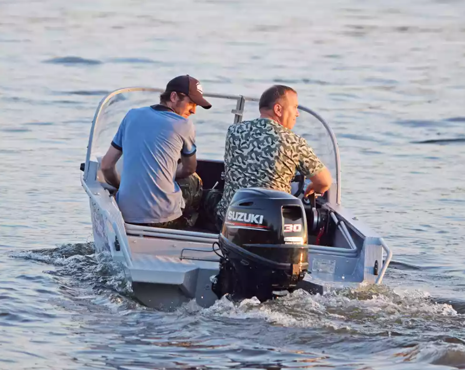 Алюминиевая лодка Wyatboat-390 DCM в Салавате