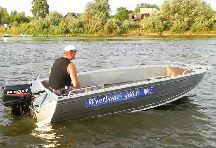 Алюминиевая лодка Wyatboat-460 P в Салавате