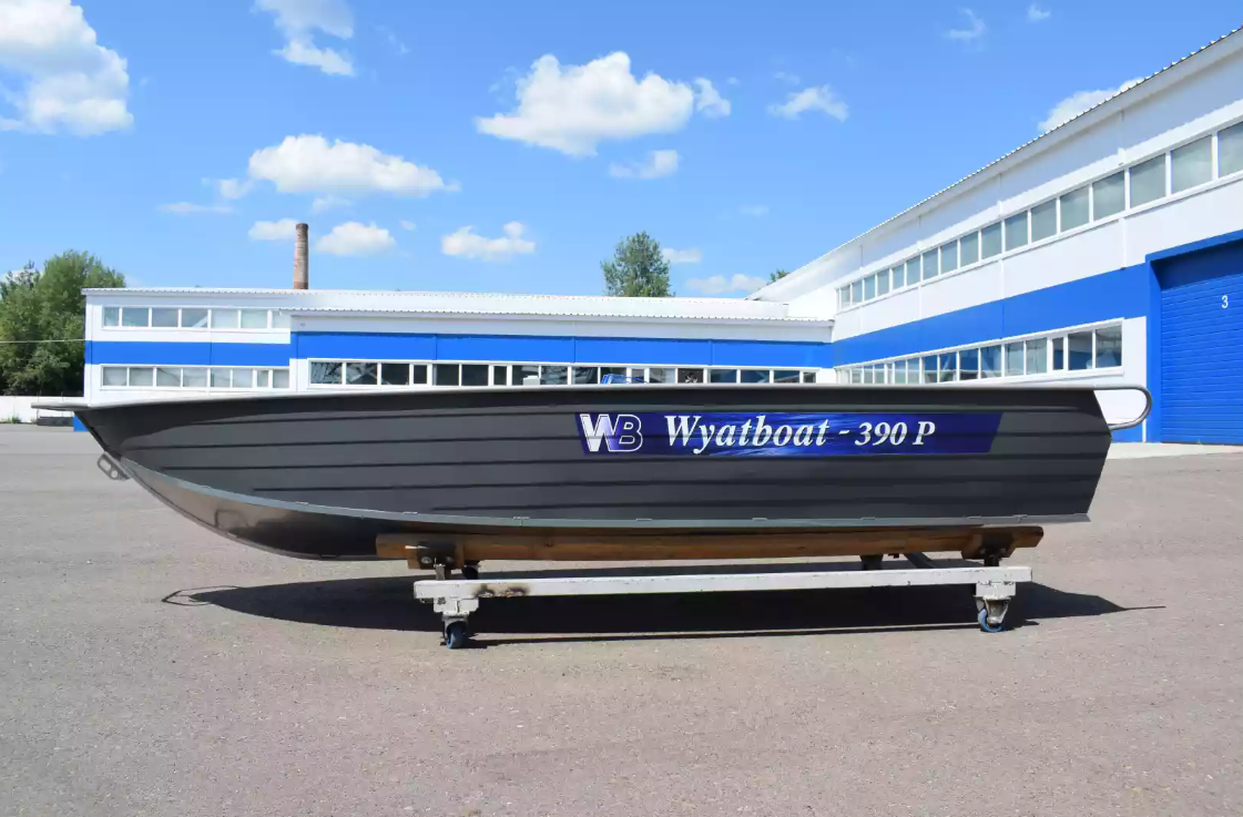 Алюминиевая лодка Wyatboat-390Р Fish в Салавате