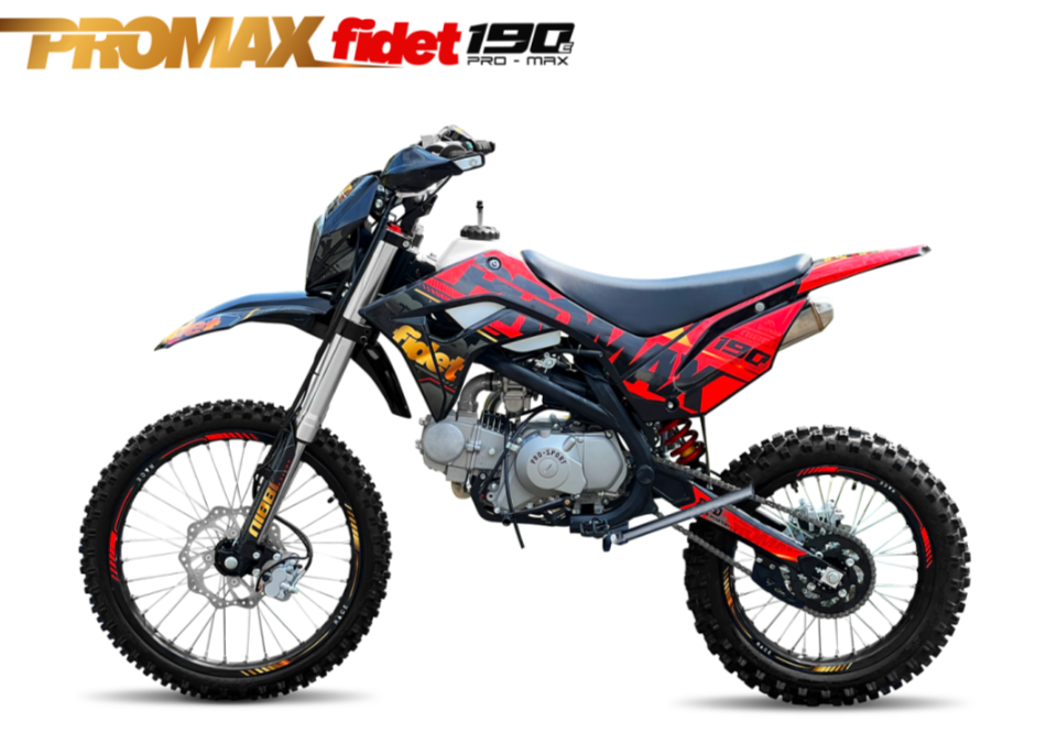 Мотоцикл (питбайк) PROMAX FIDET (ФАЙДЕТ) 190E MAX PRO LUX 19/16 в Салавате