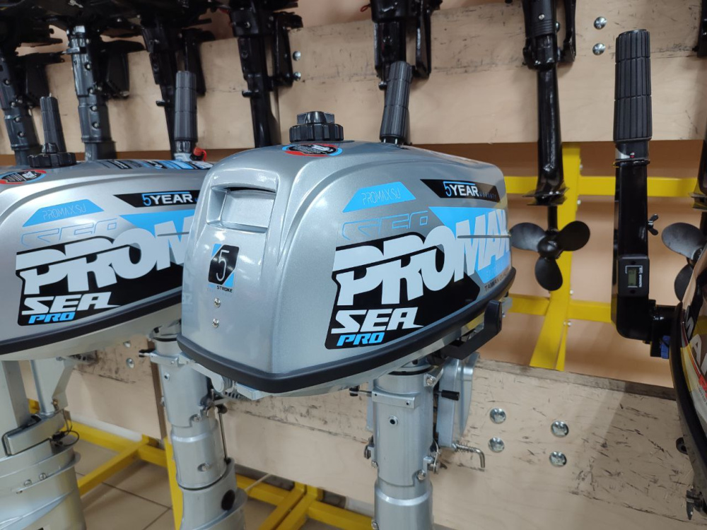 Лодочный мотор PROMAX SP5FHS (внешний бак 12 л) в Салавате