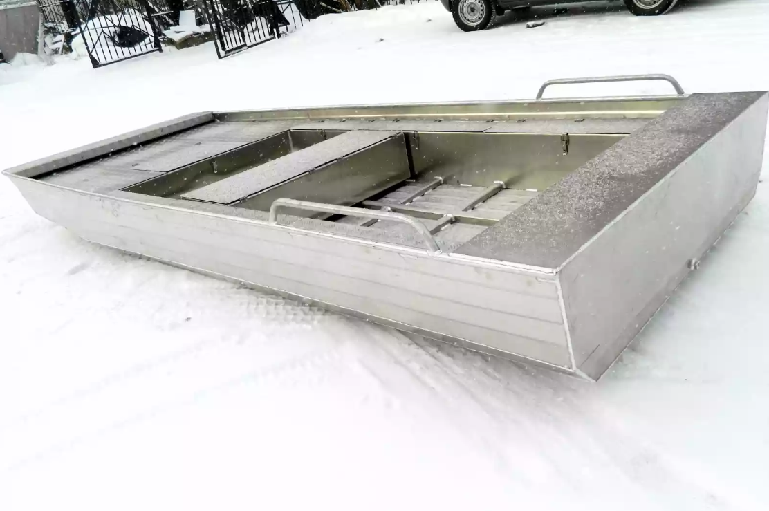 Алюминиевая лодка Wyatboat-390 Jonboat в Салавате