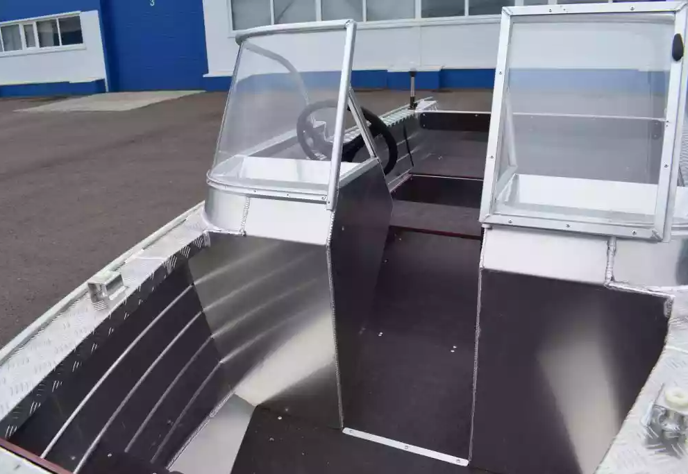 Алюминиевая лодка Wyatboat-390 DCM Увеличенный борт в Салавате