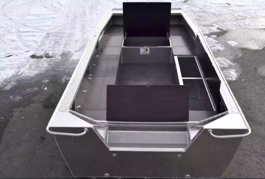Алюминиевая лодка Wyatboat-490 Jonboat в Салавате