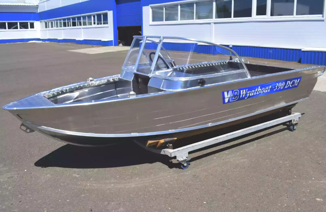 Алюминиевая лодка Wyatboat-390 DCM в Салавате