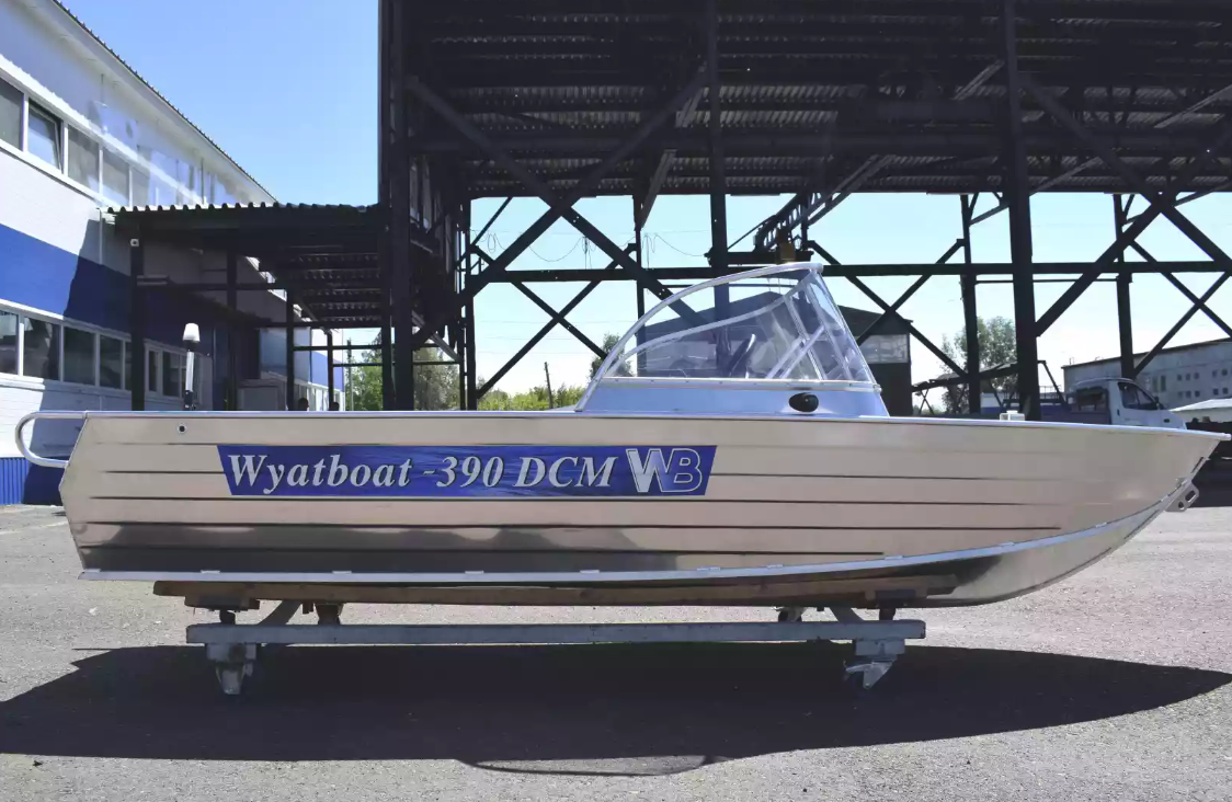 Алюминиевая лодка Wyatboat-390 DCM в Салавате