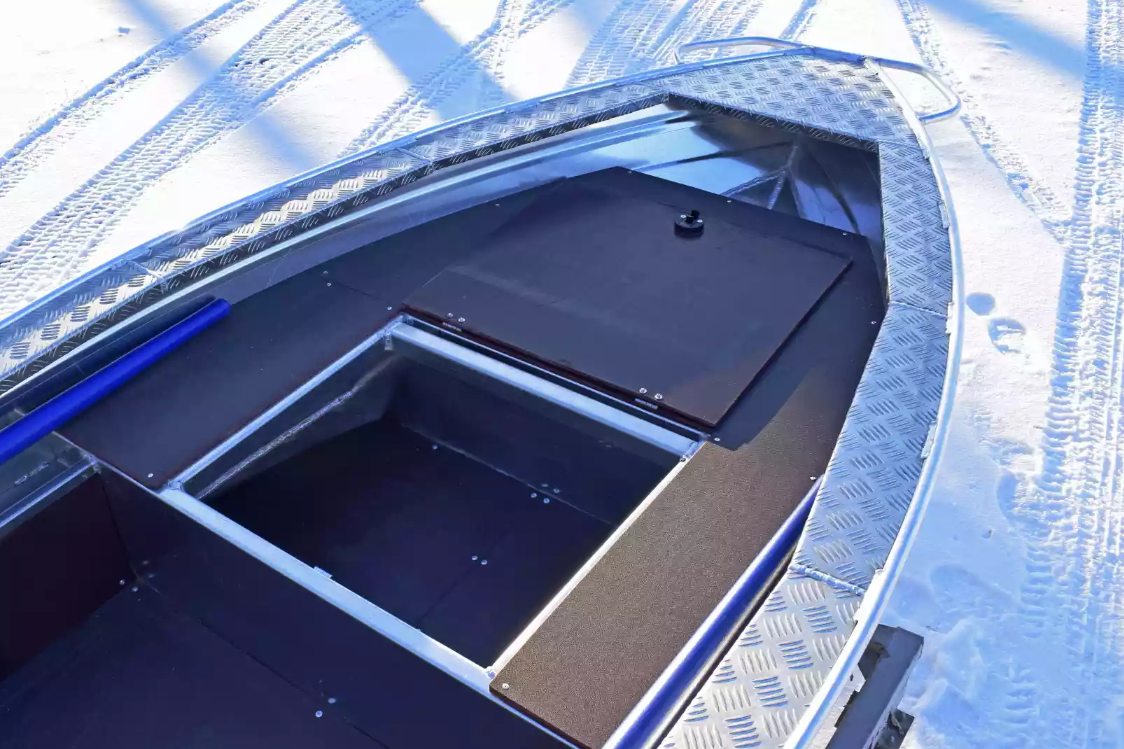 Алюминиевая лодка Wyatboat-370 Р FISH в Салавате