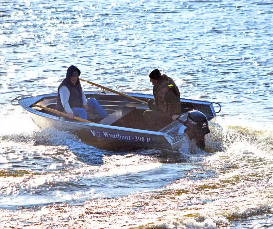 Алюминиевая лодка Wyatboat-390 P в Салавате