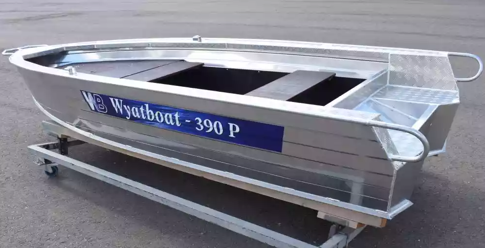 Алюминиевая лодка Wyatboat-390Р Fish в Салавате